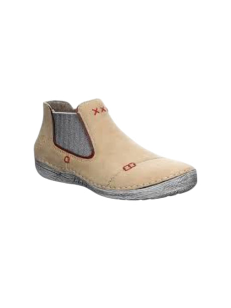Image for Women's Embroidered Boots,Beige