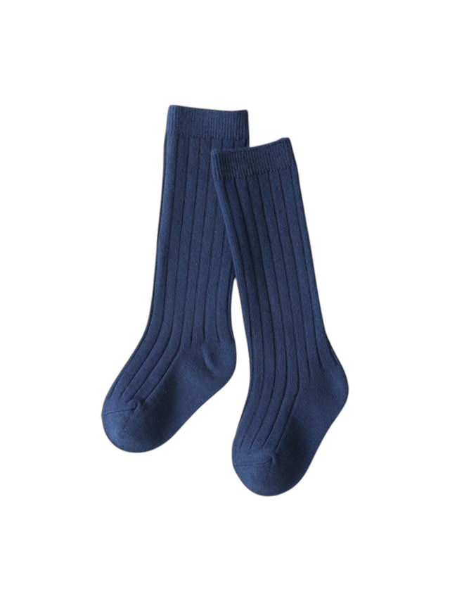 Image for Kids Boy's Ribbed Knitted Long Socks,Blue