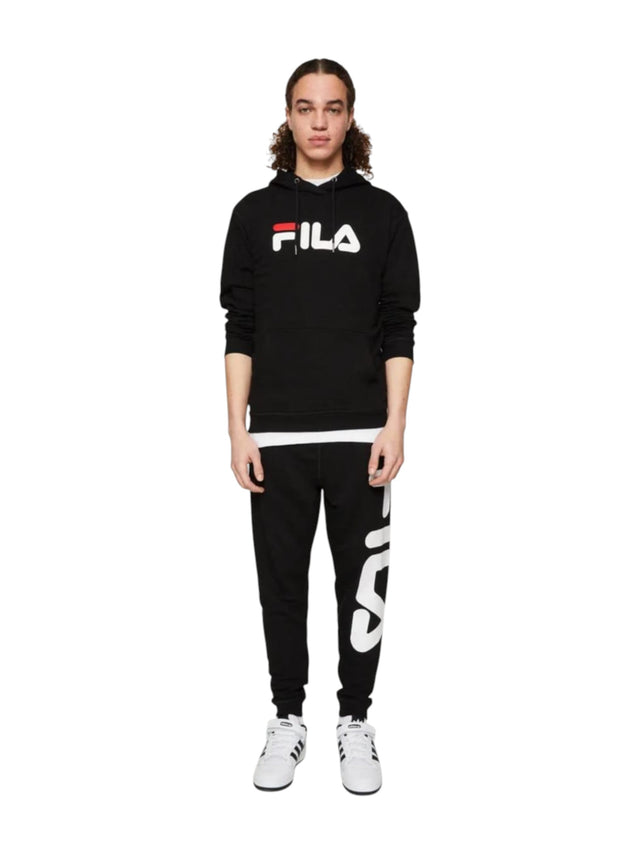 Image for Men's Brand Logo Printeed Hoodie,Black