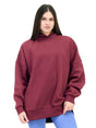 Image for Women's Plain Over Size Hoodie,Burgundy