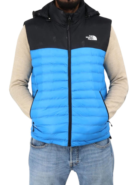 Image for Men's Quilted Vest,Blue/Black