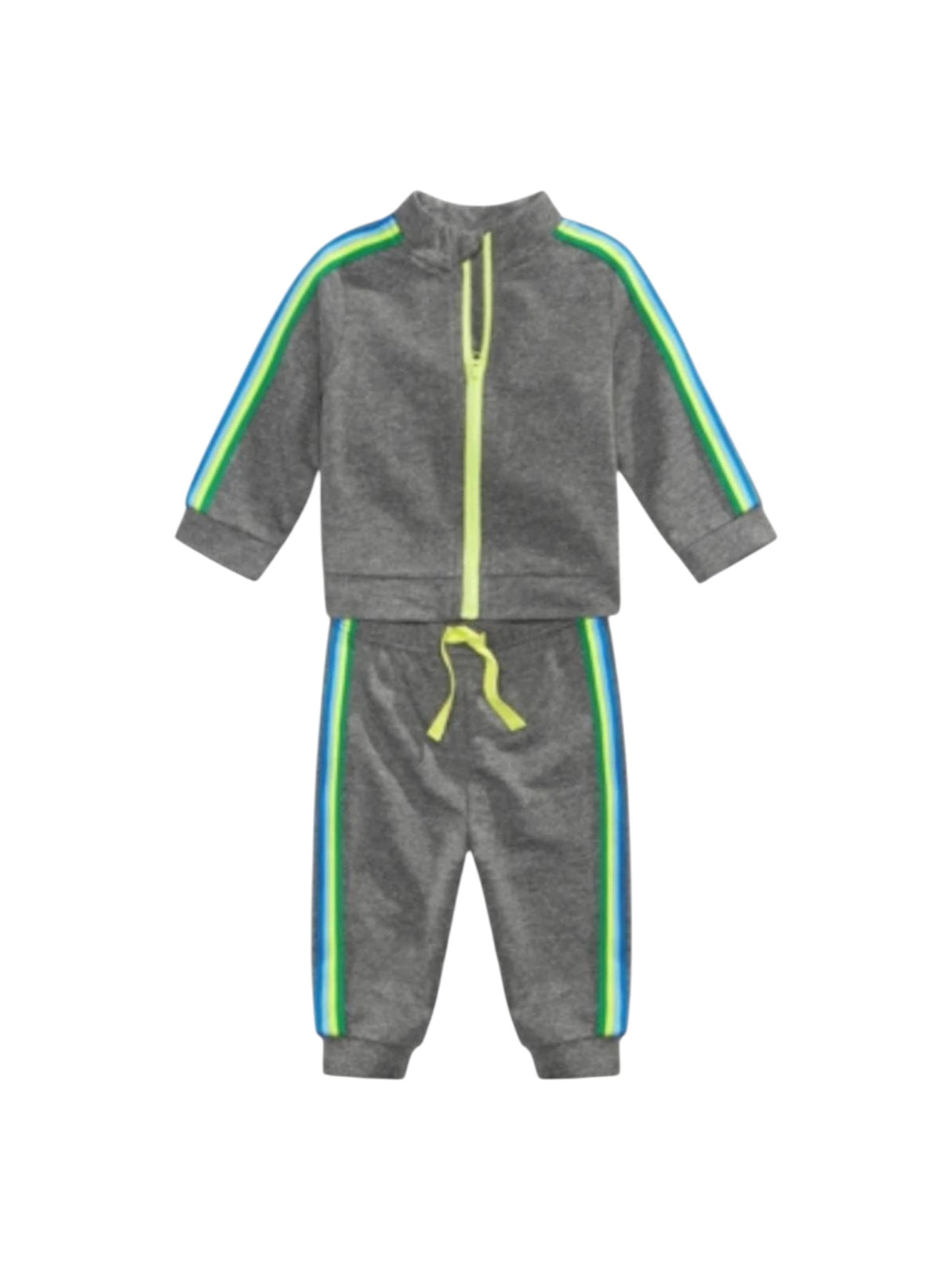 Image for Kids Boy's Colorblocked Pajama Set Sweaters&Pant,Grey