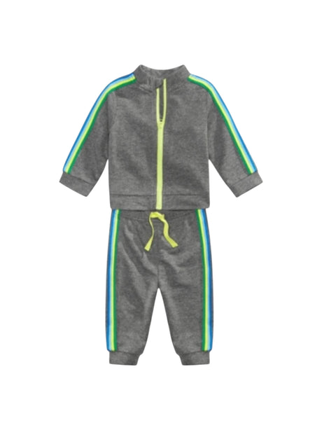 Image for Kids Boy's Colorblocked Pajama Set Sweaters&Pant,Grey