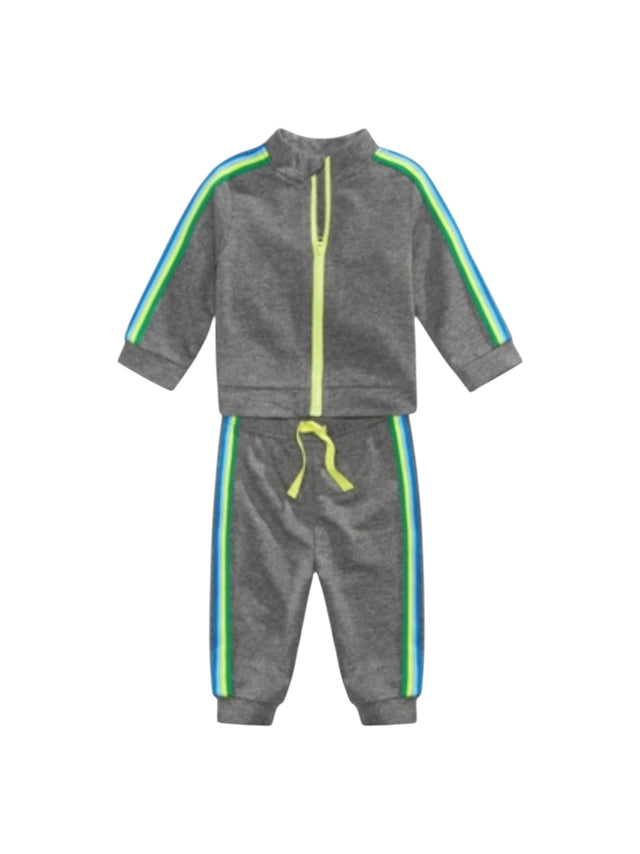 Image for Kids Boy's Colorblocked Pajama Set Sweaters&Pant,Grey