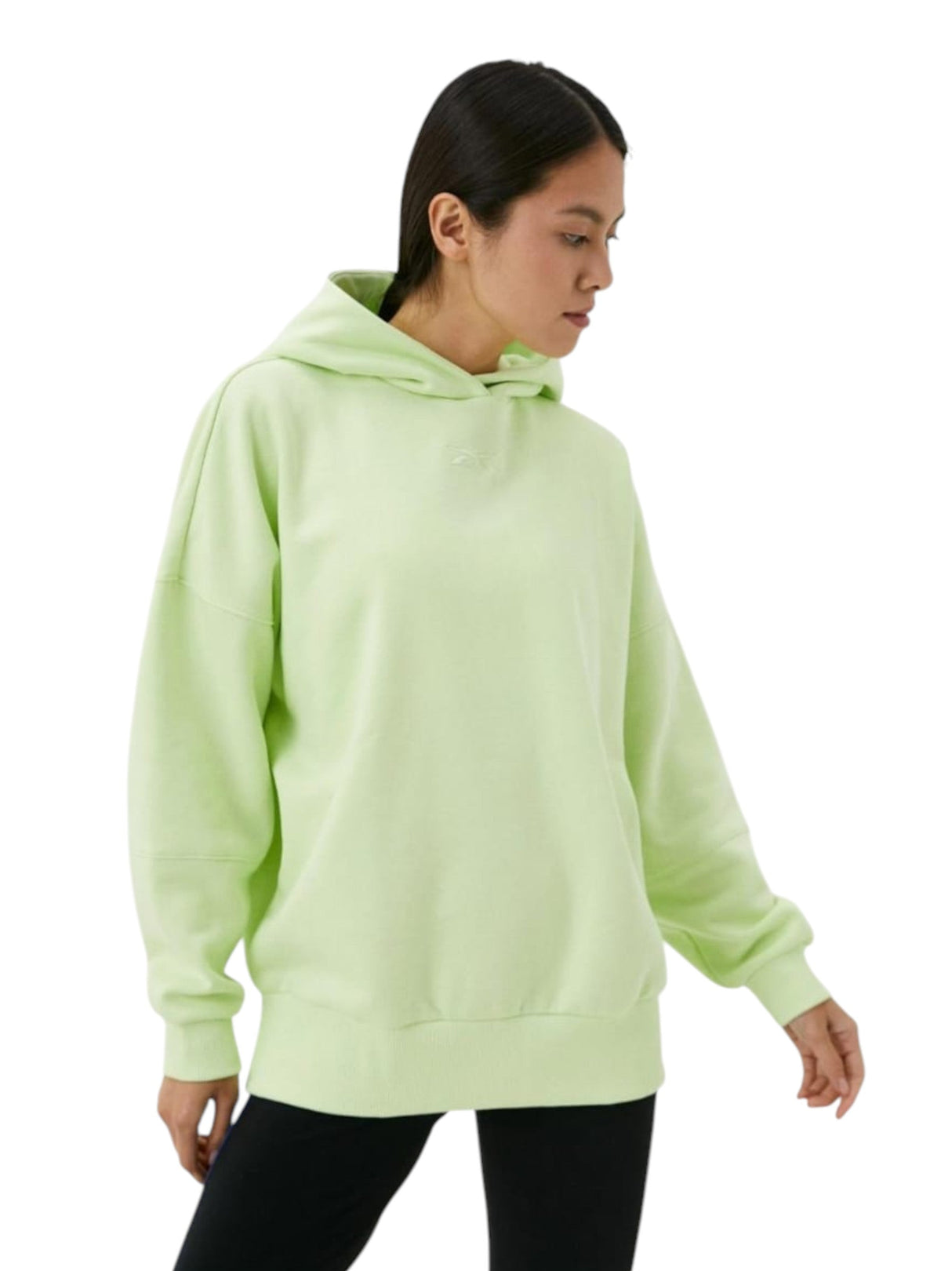 Image for Women's Plain Over Size Hoodie,Light Green