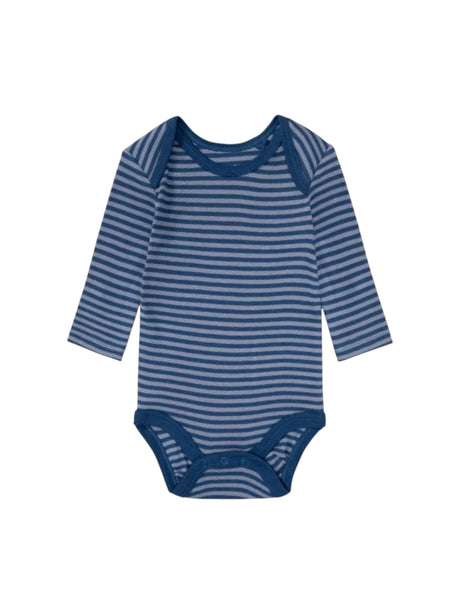 Image for Kids Boy's Striped Bodysuit,Blue