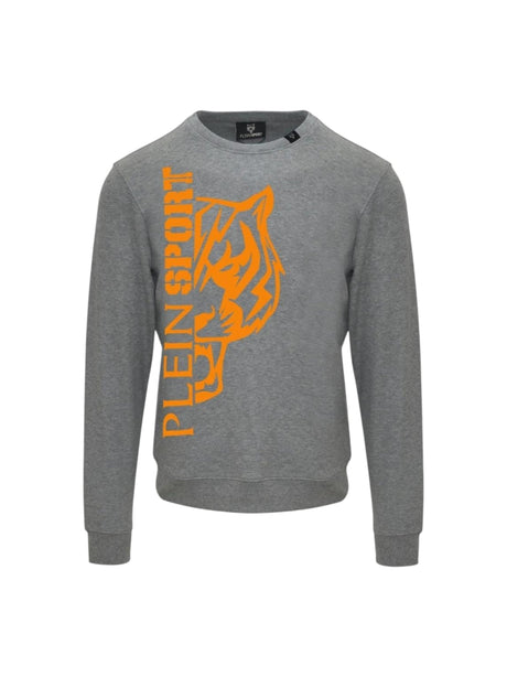 Image for Men's Brand Logo Printed Sweaters,Grey