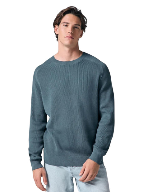 Image for Men's Knitted Sweaters,Heather Navy