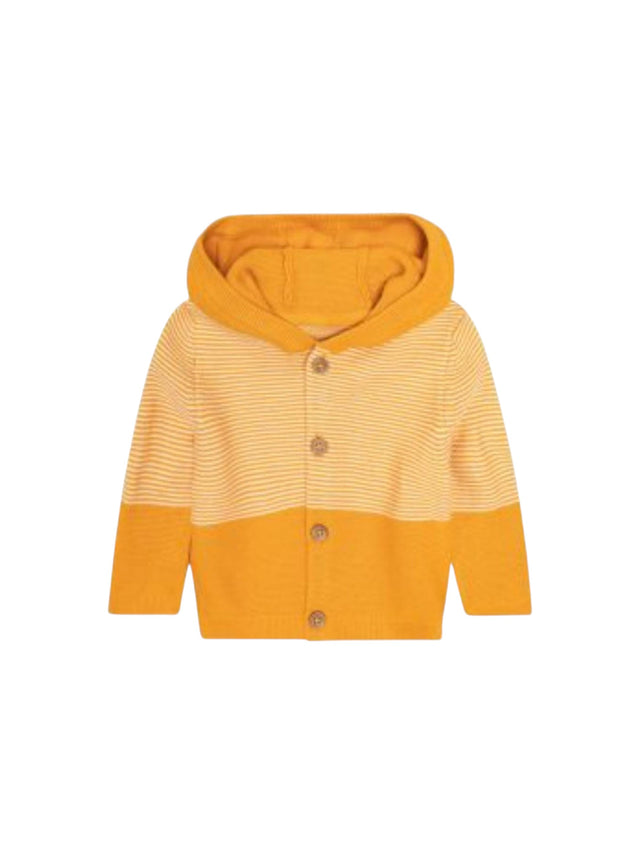 Image for Kids Boy's Striped Hoodie,Yellow