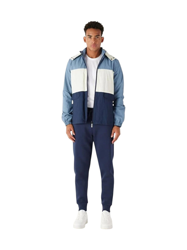 Image for Men's Colorblocked Jacket,Multi