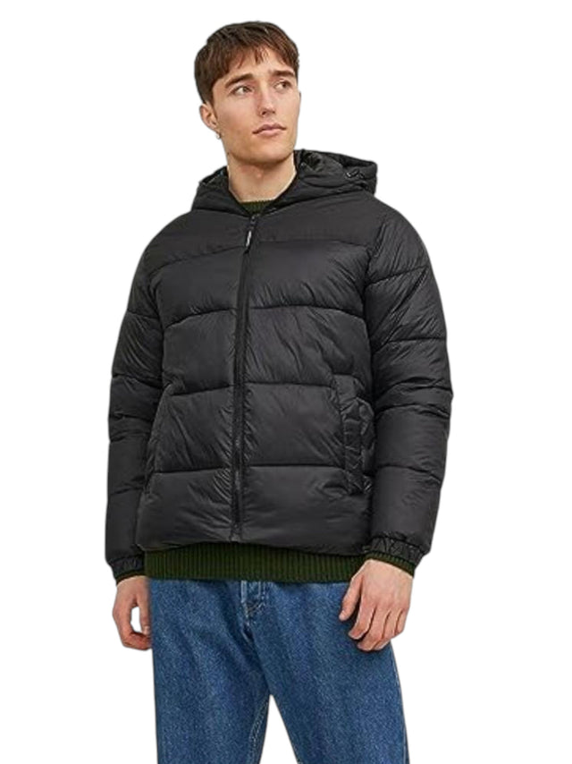 Image for Men's Quilted Jacket,Black