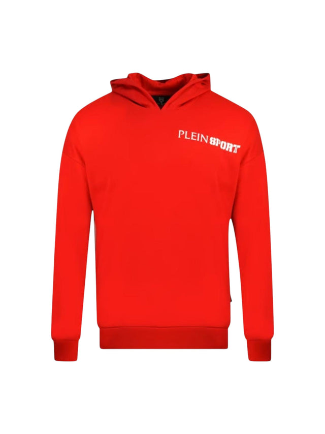 Image for Men's Back Printed Hoodie,Red