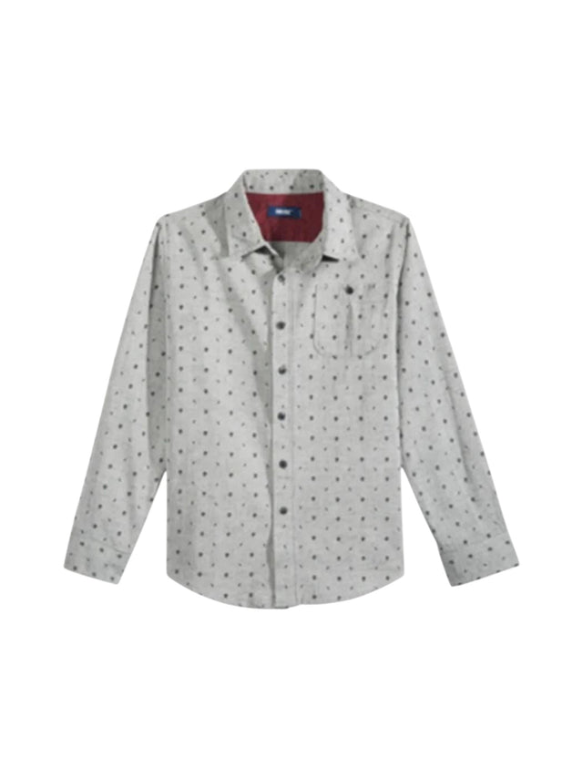 Image for Kids Boy's Printed Chemise,Grey