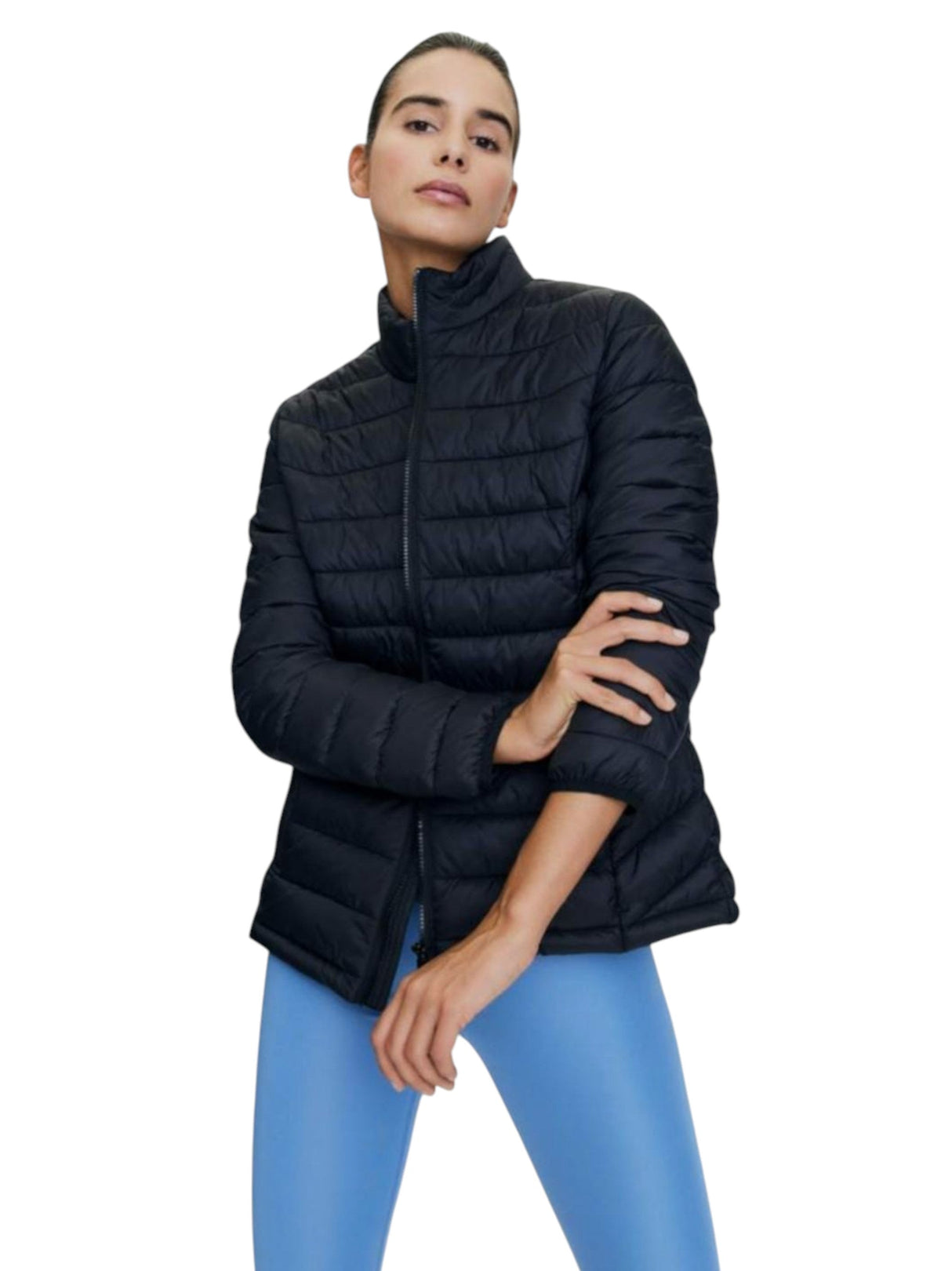 Image for Women's Quilted Jacket,Black