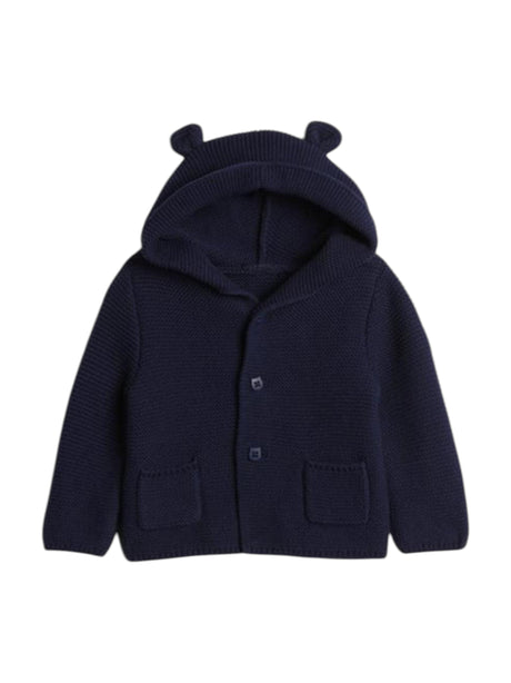 Image for Kids Boy's Knitted Hoodie,Navy