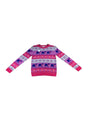 Image for Kids Girl's Graphic Knitted Sweaters,Pink