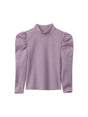 Image for Kids Girl's Ribbed Top,Purple