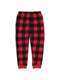 Image for Kids Girl's Plaid Sleepwear Pant,Red
