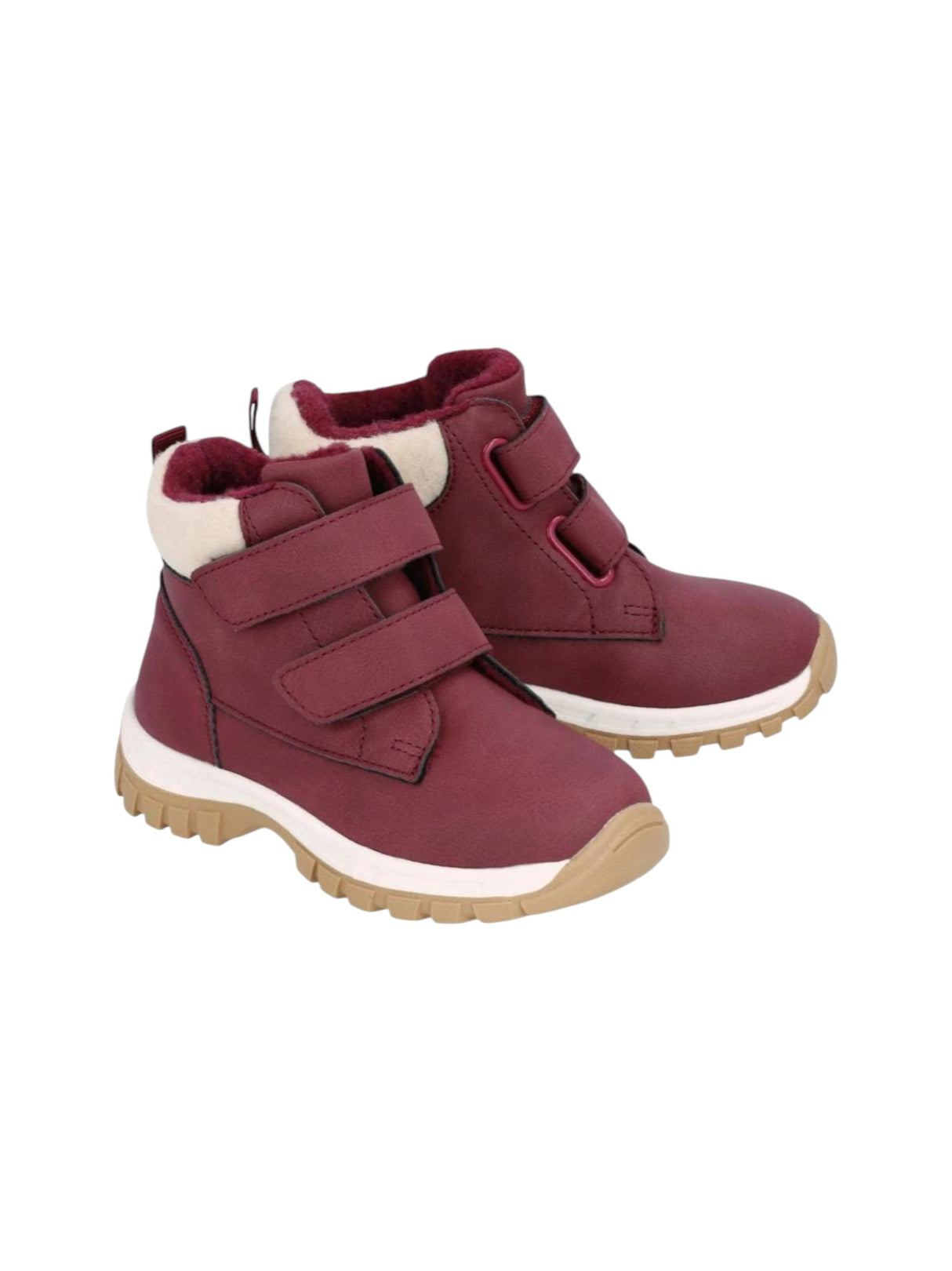 Image for Kids Girl's Plain Ankle Boots,Burgundy