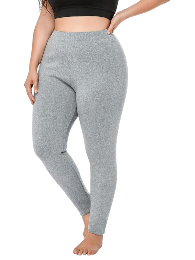 Image for Women's Plain Solid Pant,Light Grey