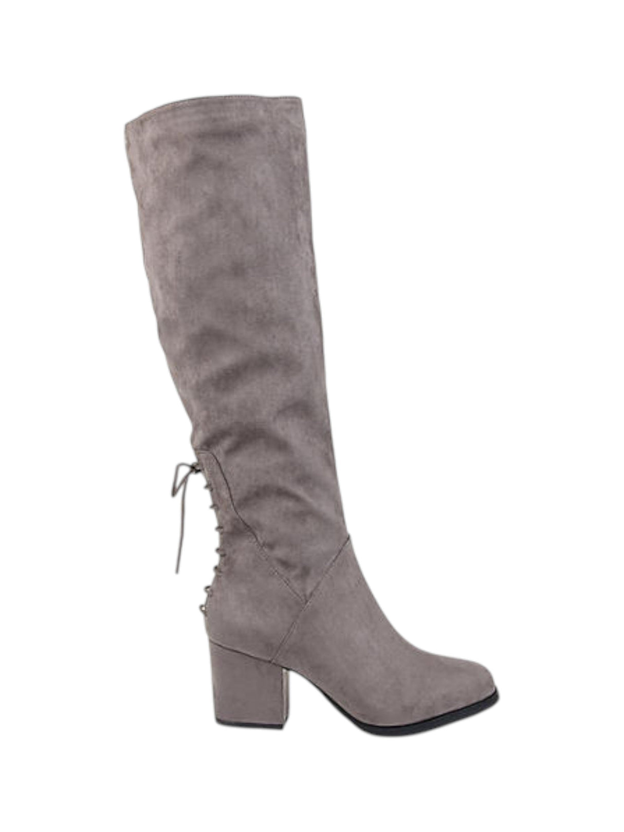 Image for Women's Pain Knee High Boots,Grey