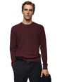 Image for Men's Knitted Sweaters,Burgundy