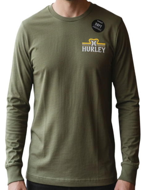 Image for Kids Boy's Back Printed Top,Olive