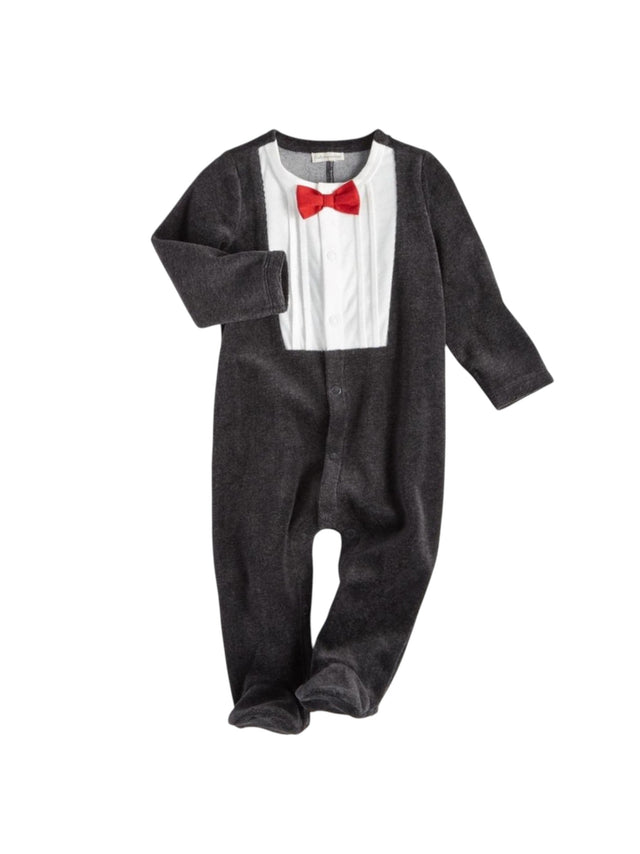 Image for Kids Boy's Plain Jumpsuit,Grey