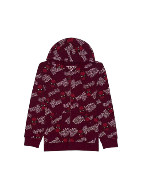 Image for Kids Boy's Printed Hoodie,Burgundy