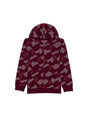 Image for Kids Boy's Printed Hoodie,Burgundy