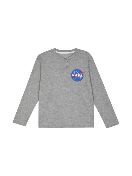 Image for Kids Boy's Knitted Top,Grey