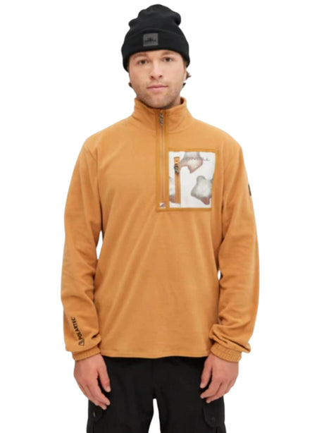 Image for Men's Textured Sweaters,Light Brown