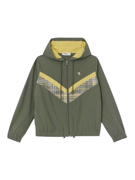 Image for Women's Colorblocked Jacket,Olive