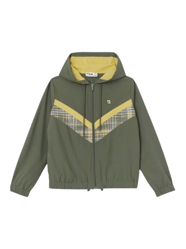 Image for Women's Colorblocked Jacket,Olive