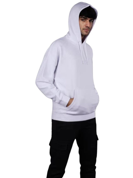 Image for Men's Plain Hoodie,Purple