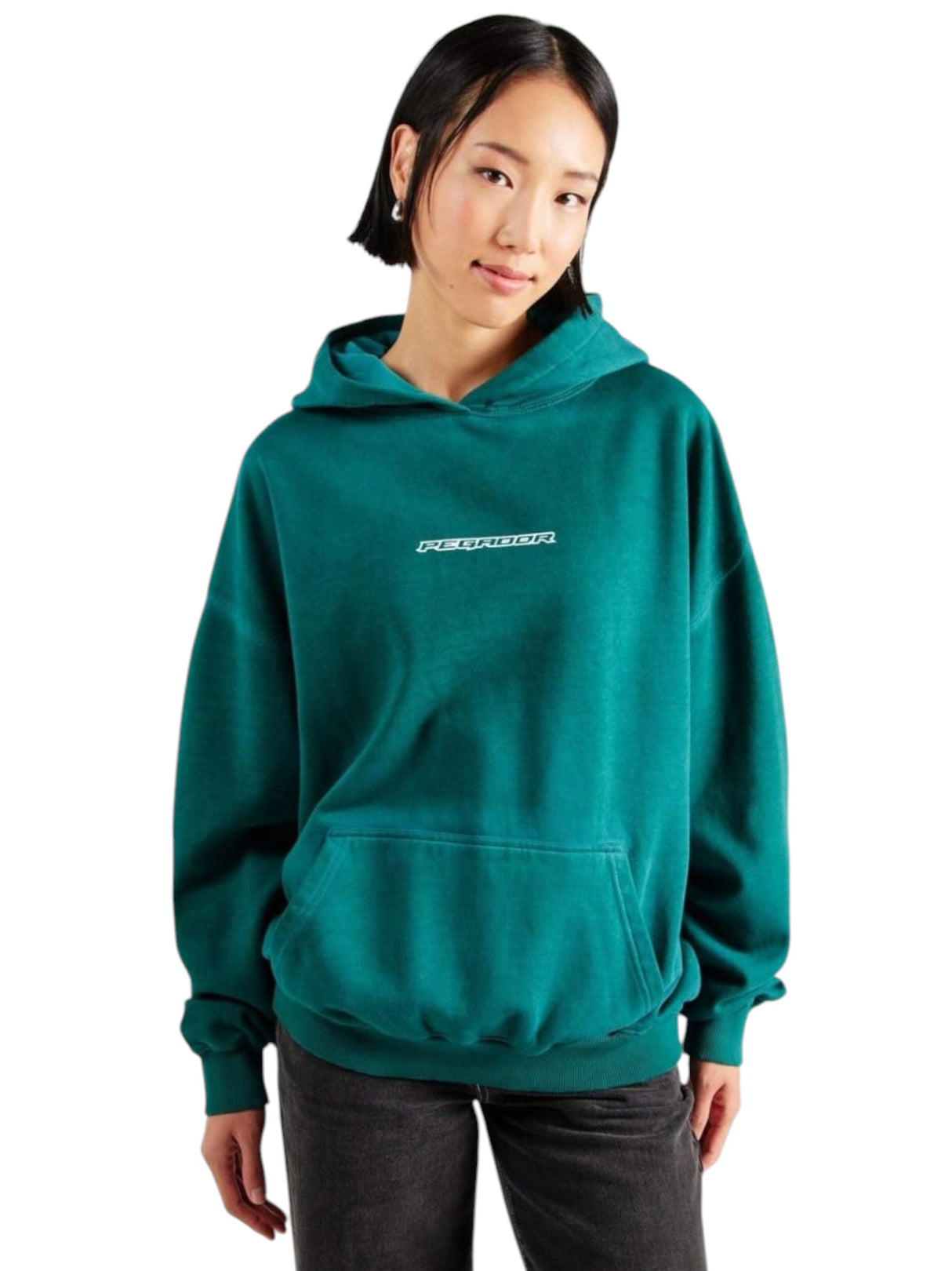 Image for Women's Plain Hoodie,Green