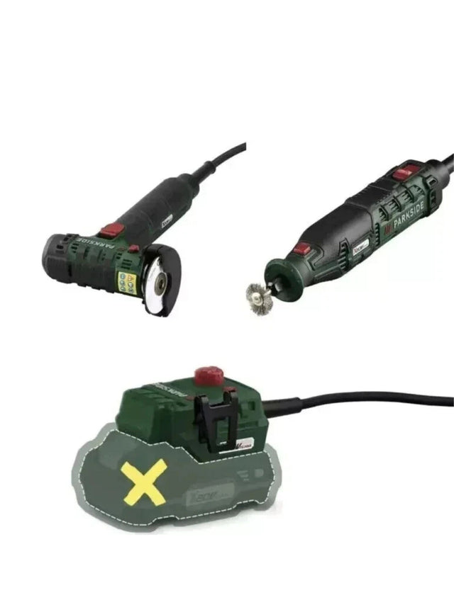 Image for Cordless Mini Angle Grinder & Rotary Tool Set