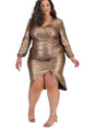 Image for Women's Shiny Dress,Bronze