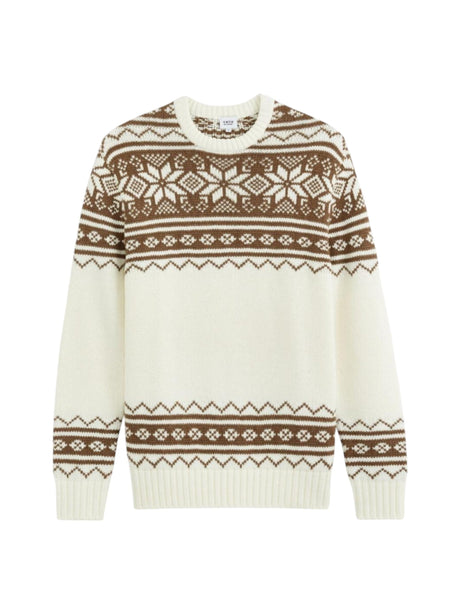 Image for Men's Knitted Sweaters,White