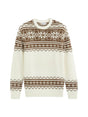 Image for Men's Knitted Sweaters,White