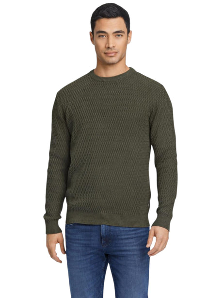 Image for Men's Knitted Sweaters,Olive
