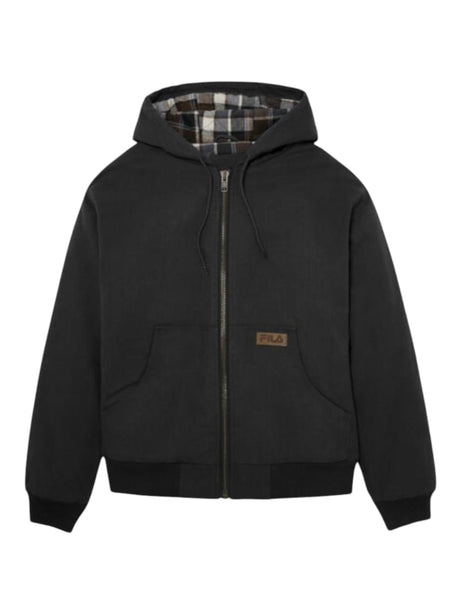 Image for Men's Plain Solid Jacket,Black