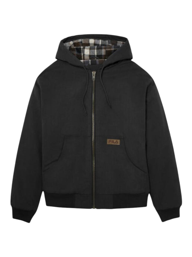 Image for Men's Plain Solid Jacket,Black