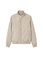 Image for Men's Plain Solid Jacket,Stone