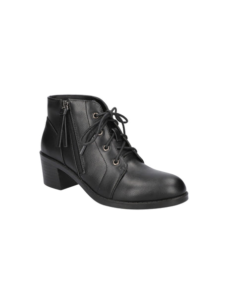 Image for Women's Plain Ankle Boots,Black