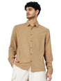 Image for Men's Plain Dress Shirt,Sand