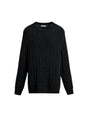 Image for Men's Knitted Sweaters,Black