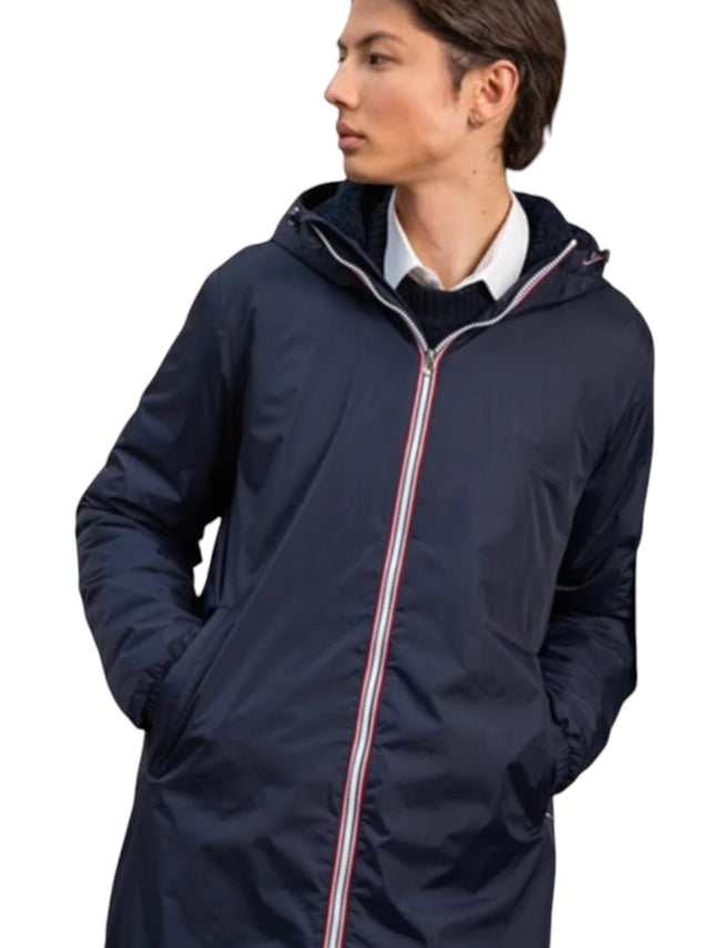 Image for Men's Quilted Jacket,Navy