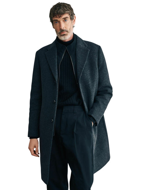 Image for Men's Plain Classic Jacket,Navy