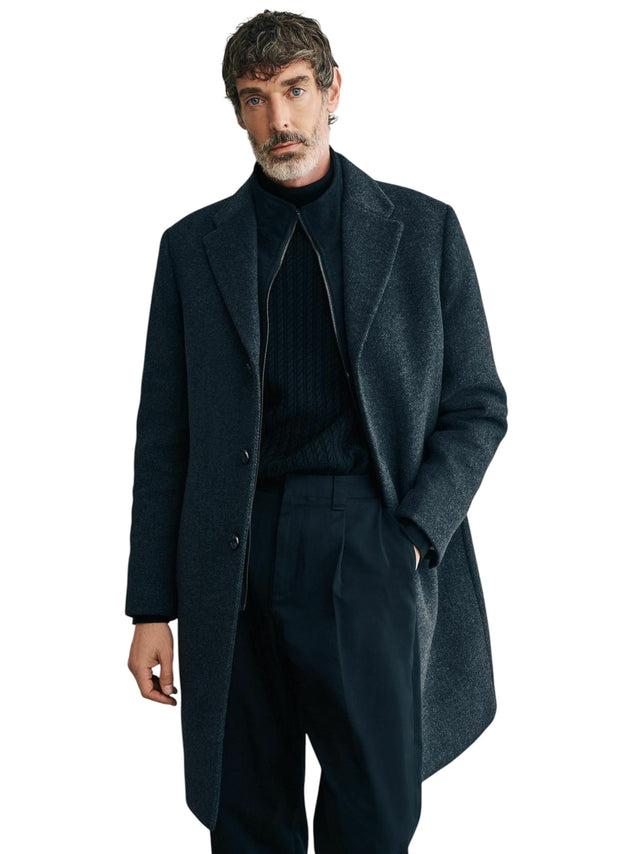 Image for Men's Plain Classic Jacket,Navy